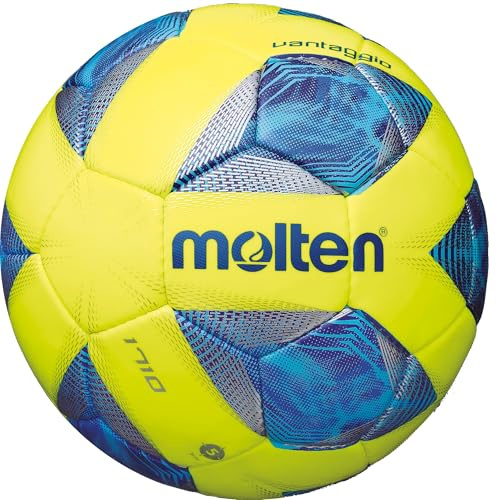 Molten 1710 Vantaggio Football | Superior Training Practice Ball | Extra Durable PU/PVC Cover For Multi-Surface Play | Size