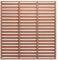 Panneau de clôture WPC 180x180 cm Marron