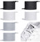 Schnürsenkel Ohne Binden, 6 Paar Elastische Schnürsenkel mit Metallkapsel, Schnürsenkel Schleifenlose Schuhbänder mit Kapseln, No Tie Shoelaces für Sneaker, Laufschuhe, Sporschuhe