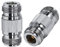 TUOLNK N Buchse auf N Buchse Barrel Coax Connector N Typ Buchse auf Buchse Koppler RF Koaxialadapter für WiFi Antennenverlängerungskabel Analysator 2St