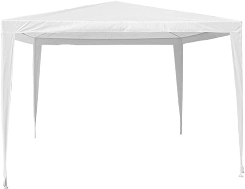 Gazebo con telo in PE 105 gr/mq da 2x3 metri Bianco da Giardino per Banchetti (Gazebo 2x3 Metri)