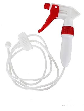 38mm Long Hose Trigger Sprayer | Extended Reach Trigger Sprayers with 36 Hose 38/400 | Threaded Closure for Bottles, Jerry Cans and Jugs | Adjustable Nozzle from Wide Mist to Stream