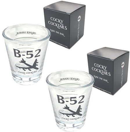 The Spice Specialist Cocky Cocktails B52 Schnapsgläser, einzeln verpackt