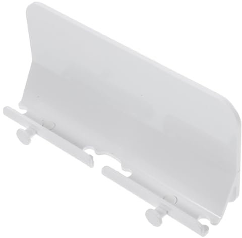 Veemoon Support Mural pour Téléphone Portable Présentoirs De Figurines Support De Haut-Parleur Support De Télécommande Mural pour Téléviseur Supports D'étagères Murales Plastique Blanche