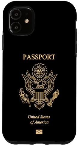 US-Pass-Design Hülle für iPhone 11