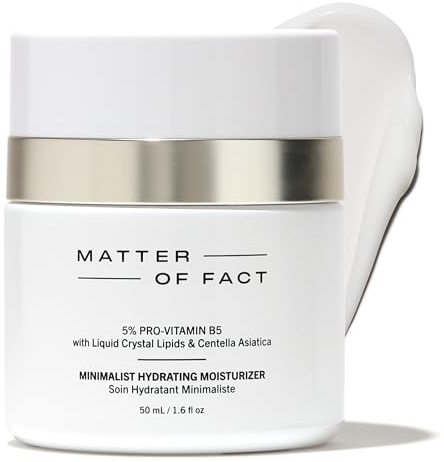 Matter of Fact Minimalist Hydrating Moisturiser with Pro-Vitamin B5 & Liquid Crystal Lipids for Deep Hydration, 50ml