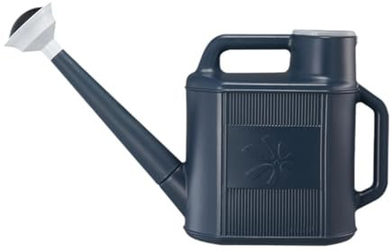 Folpus 10L Gießkanne mit Sprinklerkopf, PP-Material, Langer Ausguss, Garten & Balkon