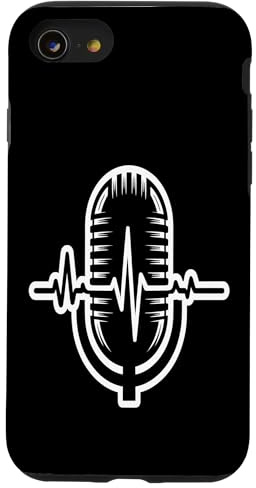 Microfono Podcast Battito cardiaco Custodia per iPhone SE (2020) / 7/8