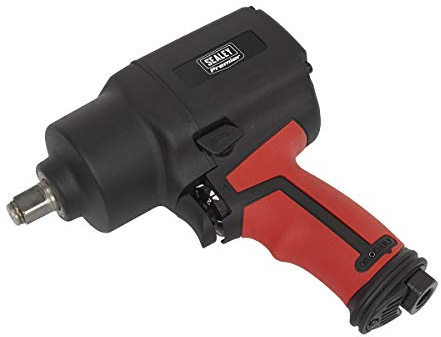 Sealey Sa6002 Air Impact Wrench 1/2Sq Drive Twin Hammer