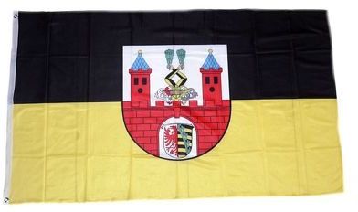 Fahne/Flagge Bernburg NEU 90 x 150 cm Fahnen