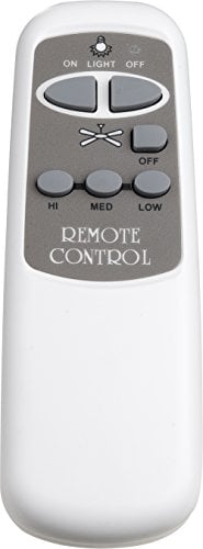 GLOBO Fernbedienung Ventilator 3-Stufen Deckenventilator Lichtschalter Kunststoff Dimmer Empfänger