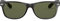 Ray-Ban Unisex - Erwachsene Sonnenbrille New Wayfarer, Gr.52mm (Gestell: Schwarz,Transparent; Gläser: grün)