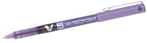 Pilot 100101208 - V5 Violet Hi Tec Liquid Rollerball 0.5mm PK12