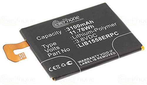 cellePhone Batterie Li-Polymer Compatible avec Sony Xperia Z3 (Remplacement pour LIS1558ERPC)