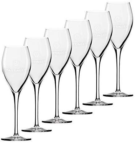 Taittinger Original Champagne Champagnerglas 0,1l - 6 Stück