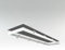 LongLife LED Panel Einbaurahmen 120x30cm weiß Deckeneinbau Montagerahmen für Rigipskartondecke
