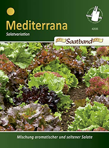 N.L. Chrestensen 42035 Mediterane Salatvariation Saatband (Salatsamen)