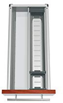Blum Orga-Line Besteckeinsatz Facheinteilungs-Set KB 275-349mm, NL 550mm, grau