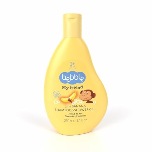 BEBBLE Shampoo und Duschgel 2in1 Banane, 250ml
