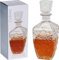 HomePlaceEU Caraffa per whisky e vino in vetro dal taglio classico – regalo di Barcraft – bottiglia di vino, scotch, brandy e acqua