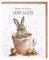 Hase im Topf Hoppy Osterkarte