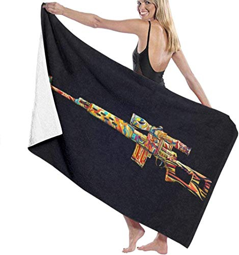 Strandtücher,Schönes Spielzeug Tragbar Sand Proof Ultra Leicht Und Schnelltrocknend Ideal Als Strandtuch,Reisetuch,Saunatuch,Badetuch,Picknick 130×80cm