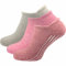 GAWILO Damen Yoga & Pilates Socken (3 Paar) | Stopper Socken | sicherer Halt auf glatten Böden, ohne drückende Zehennaht | mit rutschfesten Noppen (farbig 1, 35-38)