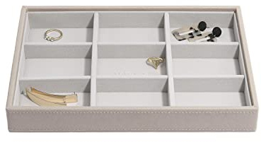 Stackers Boucles d'oreilles classiques Taupe
