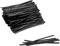 ASTER 1500 Pieces Metallic Twist Ties, 4 Inch Plastic Twist Ties Reusable Bread Twist Ties for Candy Bags, Coffee Bags, Cake Pops, Party Favor Treat Supplies (Black)