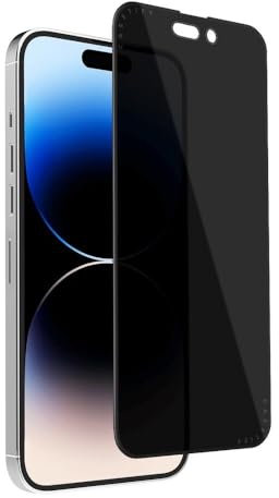 CASETiFY Impact Privacy Screen Protector [Strengthened 9H aluminosilicate glass, applicator included] for iPhone 14 Plus / 13 Pro Max