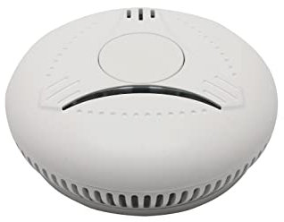 Daewoo Interconnected Smoke Alarm, Compact, 85db With Led Light, Battery Included, Low Battery Warning, Test/Hush Mode, Mounting Plate With Screws Included, Connect To Compatible Alarms