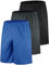 Teesmen 3er Pack Shorts Herren Gymshorts Trainingsshorts Sporthose Kurze Hosen Laufshorts männer (Multicolor set1 M)
