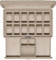 ROTHWELL Luxus Uhrenbox für 12 Uhren - PU Leder Uhrenbox mit Echtglasdeckel - Ausziehbare Zubehörschublade mit mehreren Fächern (Haferflocken)