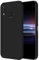 HONLEN Hülle für Huawei P20 Lite (2018) Schutzhülle Case, (5.84 Inches) Liquid TPU Silicone Handyhülle mit Fallschutz Silikon Cover Schwarz