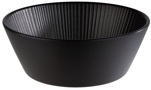 APS 85273 Nero Bol noir Ø 20,5 cm Hauteur 7,5 cm 1,2 l