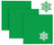 Creatorally Feuille Acrylique Couleur, Panneau Plastique Opaque 3mm Vert pour Découpe Laser 30,5x30,5 cm, 3 Pièces Plexi-Glass Colorée pour Affichage Panneau Peinture DIY