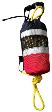 rockible Rope Throw Bag Rescue Throw Bag 30M Length Throw Bag for Water Rescue with Rope for Rafting Swimming Canoe Boating Drifting