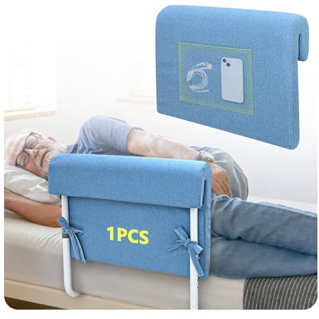 KAAMOS Bettgeländer-Polsterkissen, Bettgeländer-Abdeckungen gepolstert für Krankenhausbetten, Bettschutz-Stoßstangen-Schutzpolster für ältere Erwachsene, medizinische