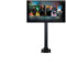 FLOATD Support TV motorisé - Support de Montage TV au Plafond réglable, avec télécommande Support TV motorisé, pour téléviseur Grand écran 26-70 Pouces (Taille : 120 cm) (100 cm)