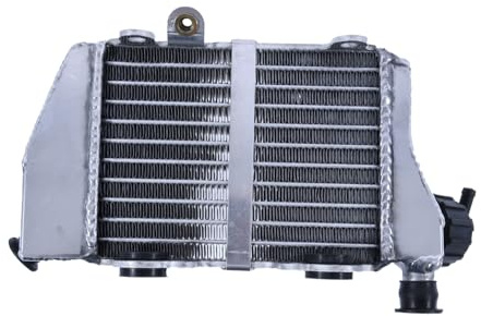 avdb-moto Radiateur d'Eau compatible avec KTM SX 65 2009-2015, SXS 65 2012-2015 Racing Ultra Renforcé Droit (Aluminium)