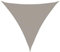 vidaXL Vela Parasole 160 g/m² Triangolare 4x4x4 m in HDPE, Vela ombreggiante, Ombra da Patio, tettoia ombreggiante, Vela da Giardino, tettoia