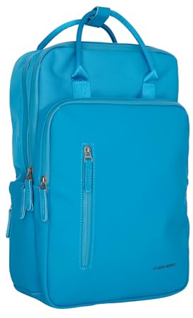 New Rebels Bruce Milwaukee Rucksack Turquoise 18L Laptop 15.6 | Wasserabweisend