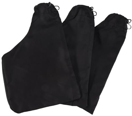 Jrudjsnhhty Saw Dust Bag, Black Dust Collector Bag with Zipper & Wire Stand, for 255 Model Miter Saw 3Pcs