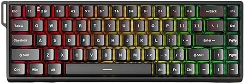 SHRGOMPIT Custom Keyboard 60 Percent 68 Percent Magnetic Switch Rapid Trigger RGB Hotswap 8K Return Compatible with WIN60 WIN68