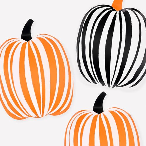 Meri Meri Halloween Paper Plates (Pack of 8), Disposable Party Plates, Halloween Party, Kids & Adults, Indoor/Outdoor Use