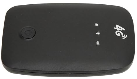 Lazmin112 Portable WiFi Hotspot, 4G Mobile WiFi Hotspot with SIM Card Slot, 2100mAh Battery, Small 4G Router, for Car Users Business Travelers, for 7 8 10