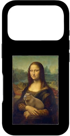 Hülle für iPhone 17 Pro Mona Lisa Capybara Portrait Lustige Renaissance Kunst