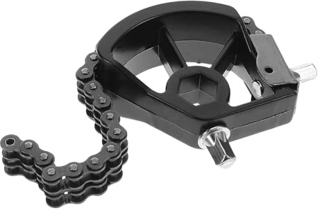 Alasum Einzel Bassdrum Pedal Stabile Bewegung Verstellbar mit Doppelkettenantrieb Schlagzeug Fußpedal Zubehör Vielseitiges Schwarz Kompatibel mit Jazz und E-drumsets