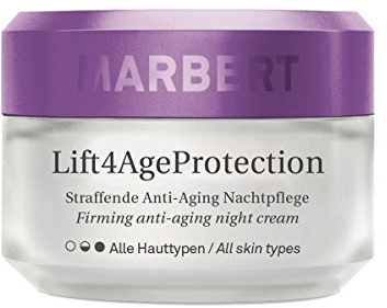 Marbert Lift 4 AgeProtection femme/women, Firming Anti Aging Night Cream, 1er Pack (1 x 50 ml)