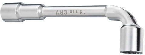 Karx 07031 Clé à pipe débouchée en Chrome Vanadium 18 mm